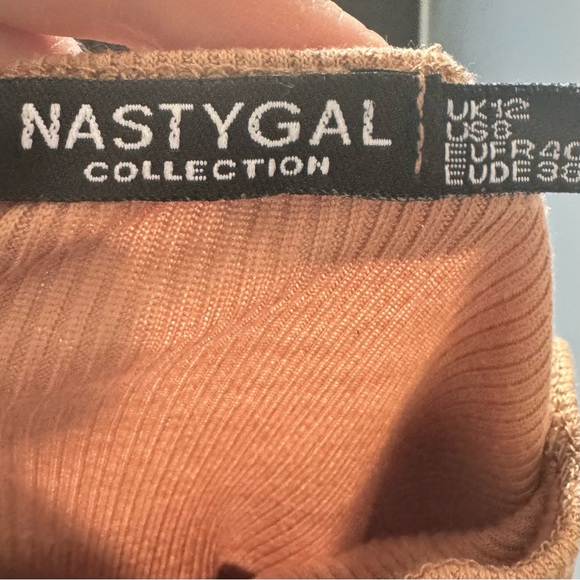 Nasty gal ribbed bodycon minidress - Picture 3 of 3